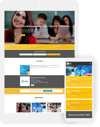 Sito web per Corsi di Formazione